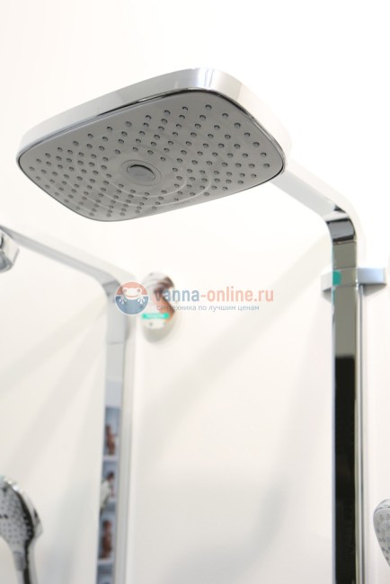 Душевая система с кнопками управления Hansgrohe Raindance Select Showerpipe E300 2 jet 27126400 Душевая система с кнопками управления Hansgrohe Raindance Select Showerpipe E300 2 jet 27126400