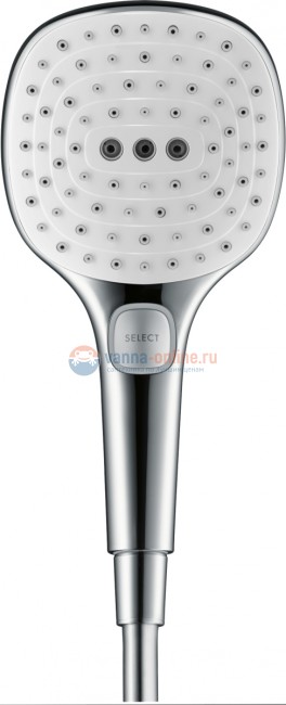 Душевая система с кнопками управления Hansgrohe Raindance Select Showerpipe E300 2 jet 27126400 Душевая система с кнопками управления Hansgrohe Raindance Select Showerpipe E300 2 jet 27126400