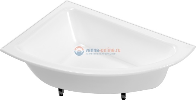 Ванна из искусственного камня Marmo Bagno Альба 170 x 110 см левая MB-BL170-110L