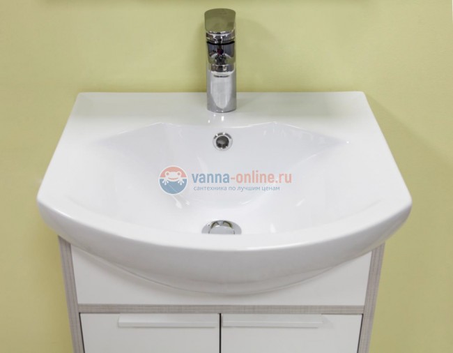 Тумба с раковиной Акватон Рико 50 см 1A2124K1RIB90