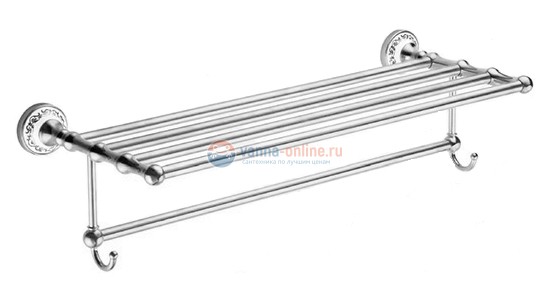 Полка Fixsen Bogema FX-78515 для полотенец, хром Полка Fixsen Bogema FX-78515 для полотенец, хром