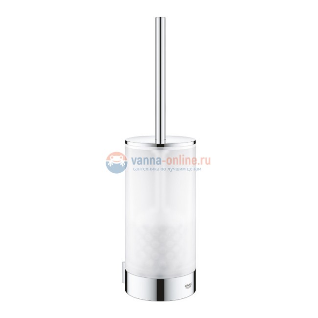 Ершик для туалета с держателем Grohe Selection 41076000, хром Ершик для туалета с держателем Grohe Selection 41076000, хром