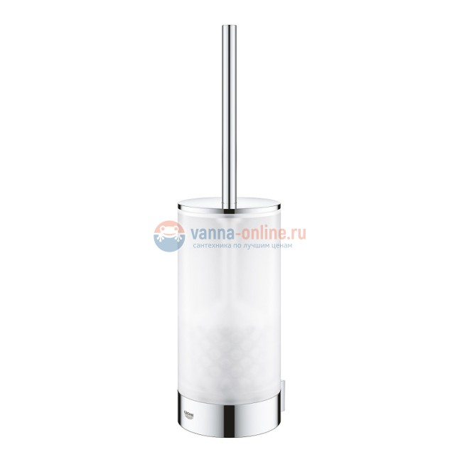 Ершик для туалета с держателем Grohe Selection 41076000, хром Ершик для туалета с держателем Grohe Selection 41076000, хром