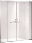 Душевая дверь Gemy Victoria S30192A, 150 х 190 см, стекло прозрачное