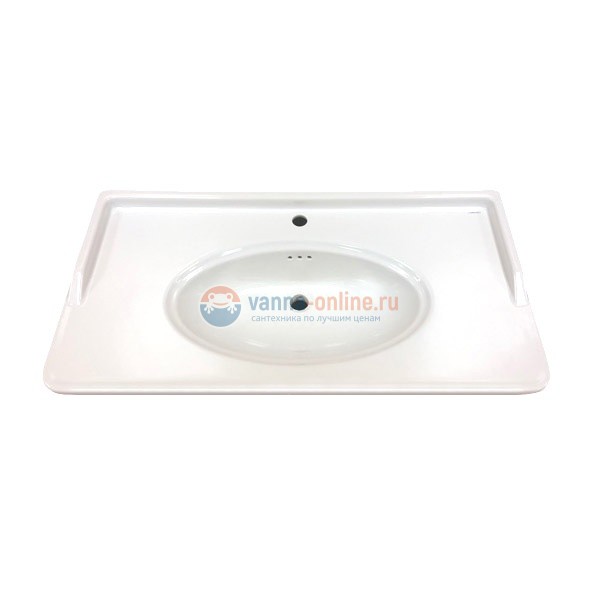 Тумба с раковиной Comfortу Палини-100, белый глянец Тумба с раковиной Comfortу Палини-100, белый глянец