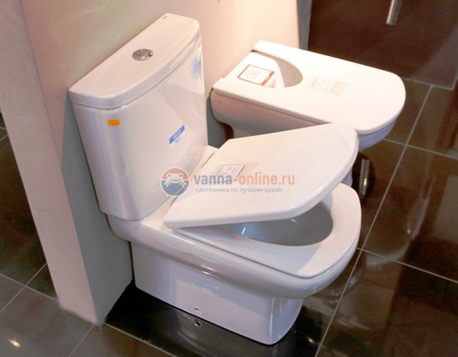 Унитаз Roca Dama Senso Compacto 342518000 с бачком 34151B000 / 341519000