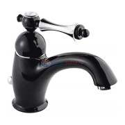 Смеситель Cezares Margot MARGOT-LSM1-NLC для раковины, черный/хром