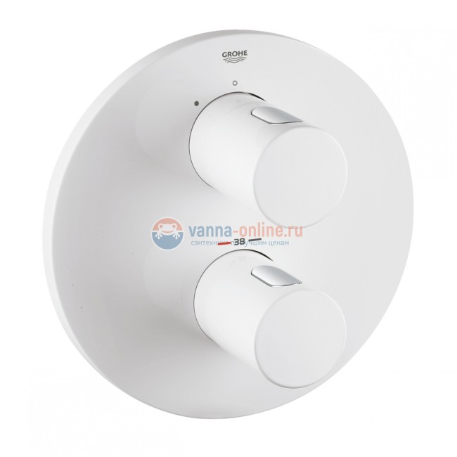 Термостат Grohe Grohtherm 3000 Cosmopolitan 19467LS0 для душа, белый Термостат Grohe Grohtherm 3000 Cosmopolitan 19467LS0 для душа, белый