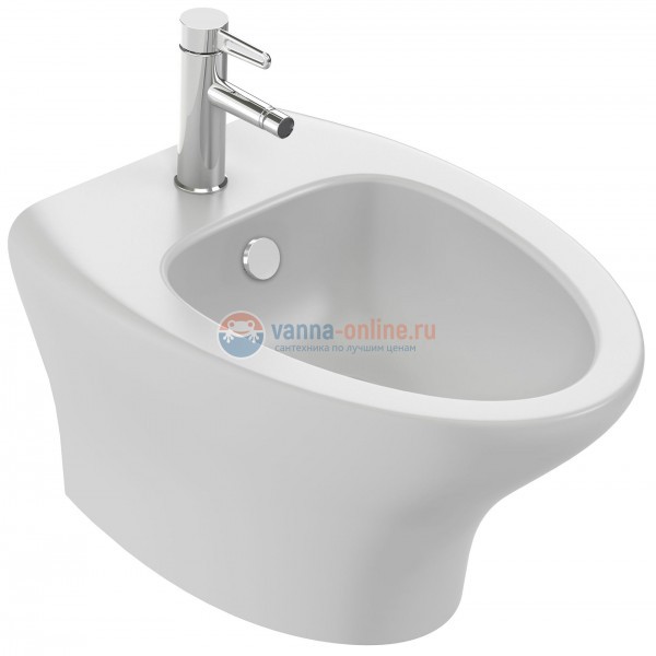 Биде Jacob Delafon Nouvelle Vague EMD0002-00, подвесное Биде Jacob Delafon Nouvelle Vague EMD0002-00, подвесное