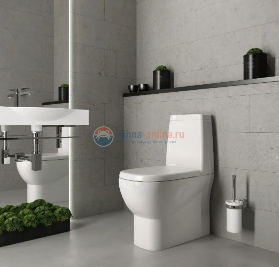 Напольный унитаз Sanita Luxe Infinity INFSLCC01040522 крышка микролифт