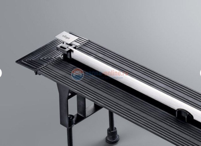 Душевой лоток Viega Advantix Vario 704360, с щелевой вставкой, подрезной (30-120 см) Душевой лоток Viega Advantix Vario 704360, с щелевой вставкой, подрезной (30-120 см)