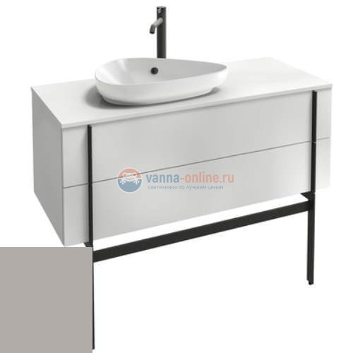 Тумба под раковину Jacob Delafon Nouvelle Vague 120 EB3041-S21, серый титан сатин