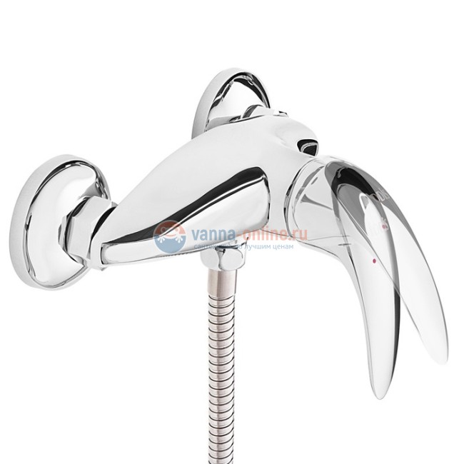 Смеситель Iddis Leaf LEASB00i03WA для душа, хром Смеситель Iddis Leaf LEASB00i03WA для душа, хром