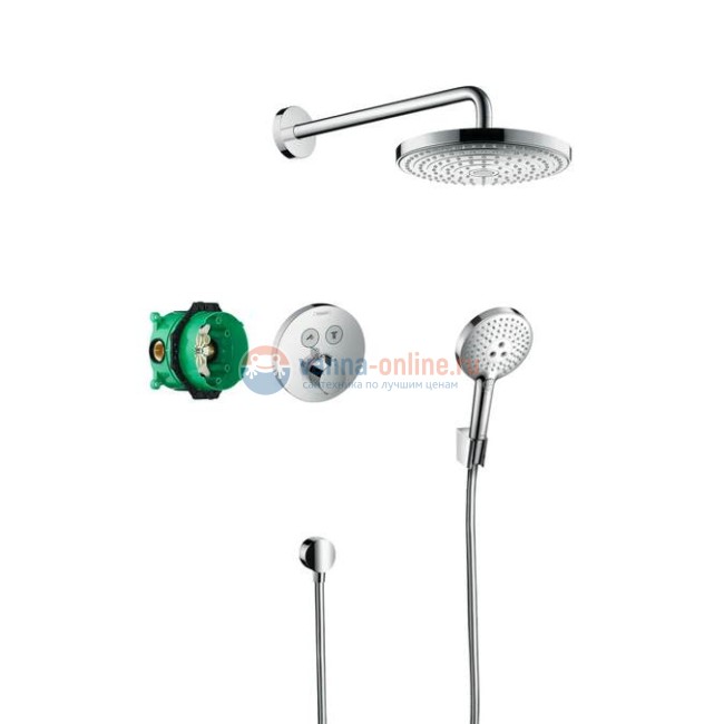 Душевой набор Hansgrohe Raindance Select S/ShowerSelect S 27297000 Душевой набор Hansgrohe Raindance Select S/ShowerSelect S 27297000