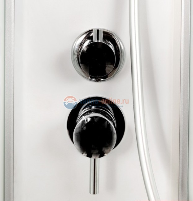 Душевая кабина Deto L 908 80 x 80 см, с крышей, с электрикой