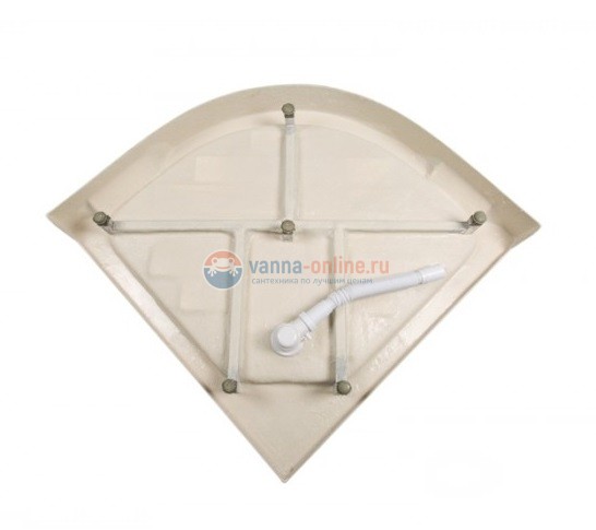 Душевая кабина Deto L 908 80 x 80 см, с крышей, с электрикой