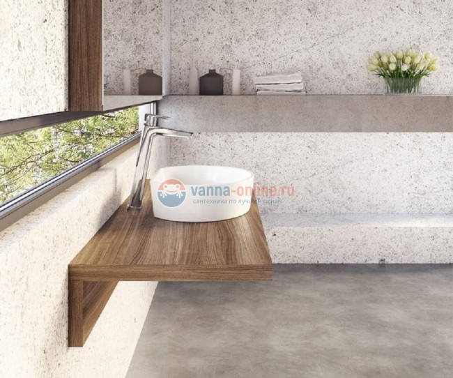 Раковина Ravak Moon 1C XJN01300001, 40 х 35,5 см, цвет белый