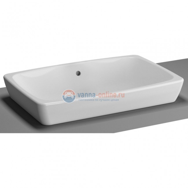 Раковина Vitra Metropole 5668 B003-0012 60x40 см, накладная, с переливом