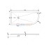 Душевой поддон RGW ST/A L/R – 0128G 16154128-02L/R 80 x 120 см, асимметричный, цвет серый, из искусственного камня