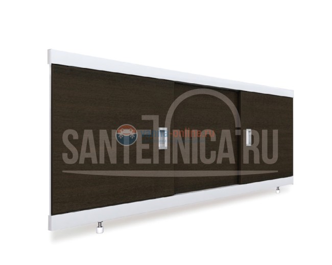 Экран под ванну Emmy Виктория 150, подрезной, белый