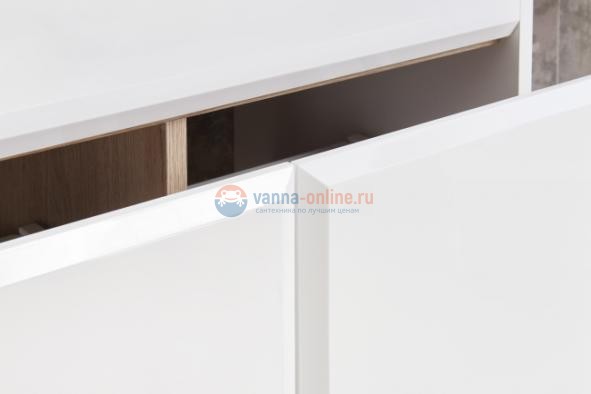 Тумба под раковину Roca Up 60 см ZRU9303010 подвесной, цвет белый глянцевый