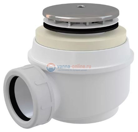 Сифон для душевого поддона Alcaplast A47CR d50, хром Сифон для душевого поддона Alcaplast A47CR d50, хром