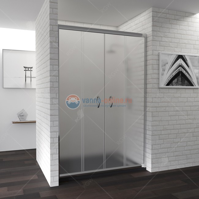 Душевая дверь RGW PA-11, 01081120-21, 200 х 195 см раздвижная, стекло матовое, хром Душевая дверь RGW PA-11, 01081120-21, 200 х 195 см раздвижная, стекло матовое, хром