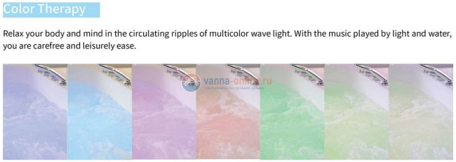 Ванна гидромассажная SSWW A104 R/L, 172 x 85 см