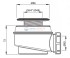 Сифон для душевого поддона Alcaplast A46 d60, с нержавеющей peшeткой Сифон для душевого поддона Alcaplast A46 d60, с нержавеющей peшeткой
