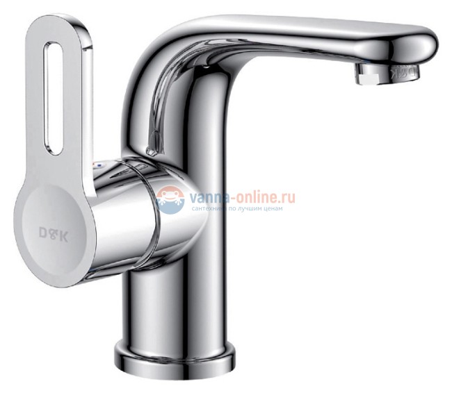 Смеситель D&K Paulinus Rhein DA1352101 для раковины Смеситель D&K Paulinus Rhein DA1352101 для раковины