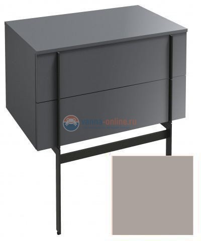 Тумба под раковину Jacob Delafon Nouvelle Vague 80 см, EB3054-G72, цвет белая глина глянцевый Тумба под раковину Jacob Delafon Nouvelle Vague 80 см, EB3054-G72, цвет белая глина глянцевый