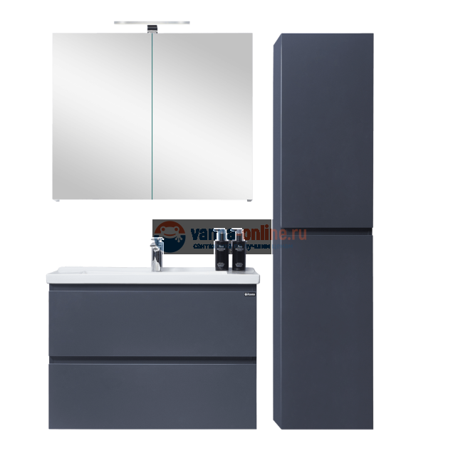 Комплект мебели Orans BC-4023-800, цвет бархатистый черный