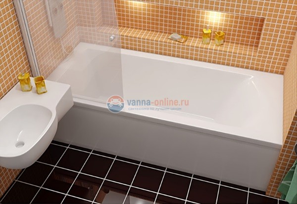 Ванна акриловая Vayer Savero 170 х 75 см Ванна акриловая Vayer Savero 170 х 75 см