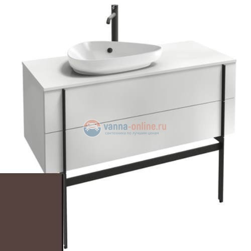 Тумба под раковину Jacob Delafon Nouvelle Vague 120 EB3041-F32, коричневый лед сатин