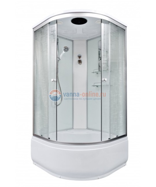 Душевая кабина Deto Em EM4590 90 x 90 см, с крышей, стандартная