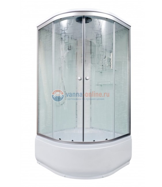 Душевая кабина Deto Em EM4590 90 x 90 см, с крышей, стандартная