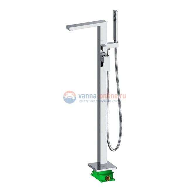 Смеситель Timo Selene 2210/00Y-CR для ванны и душа, напольный, хром Смеситель Timo Selene 2210/00Y-CR для ванны и душа, напольный, хром