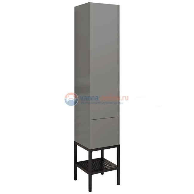 Шкаф пенал Opadiris Треви 35 L/R 00-00003861/00-00003862 Серый матовый Шкаф пенал Opadiris Треви 35 L/R 00-00003861/00-00003862 Серый матовый