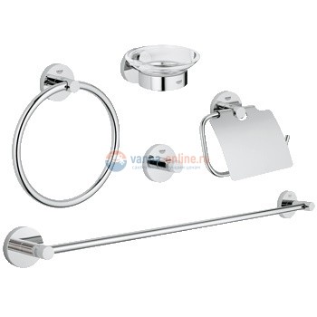 Набор аксессуаров Grohe Essentials 40344001 Набор аксессуаров Grohe Essentials 40344001