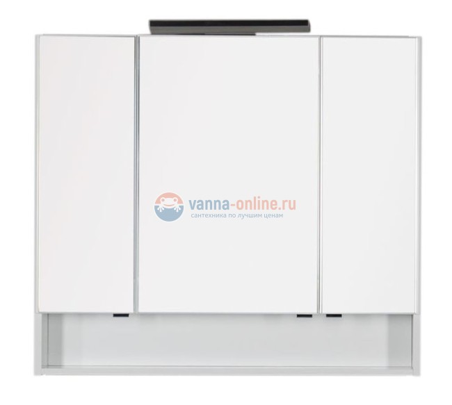 Зеркало-шкаф Aquanet Виго 100 00183399, цвет белый